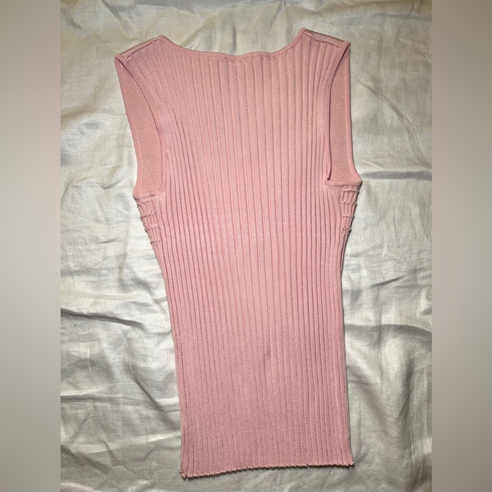 Y2K Stretchy Knit Tank - Picture 4 of 4